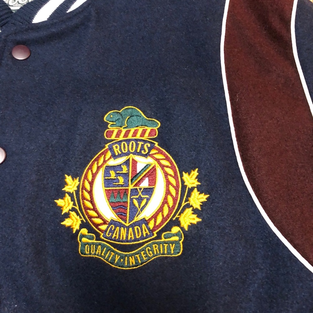 Men’s Roots Varsity Jacket - Picture 3 of 5